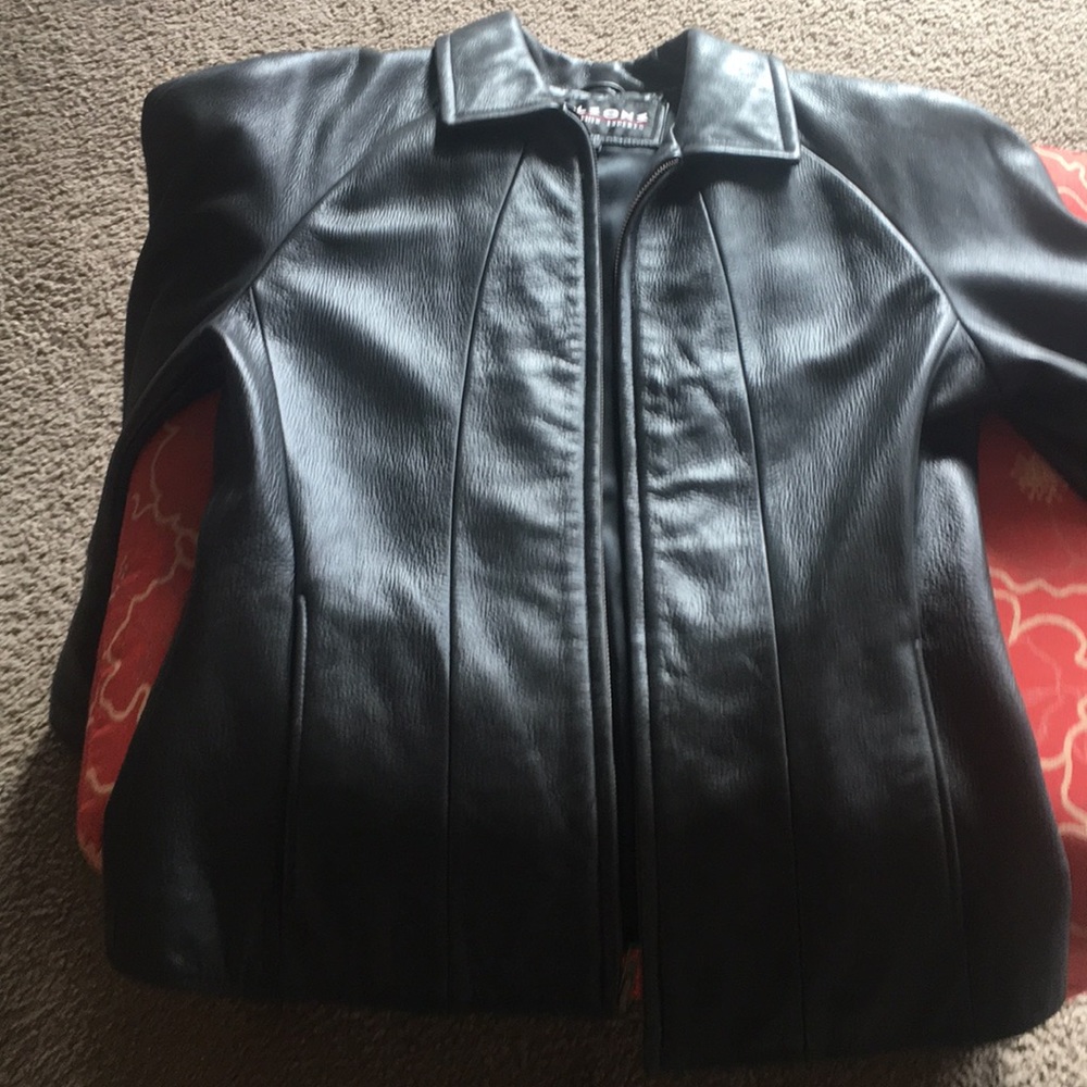 Leather jacket